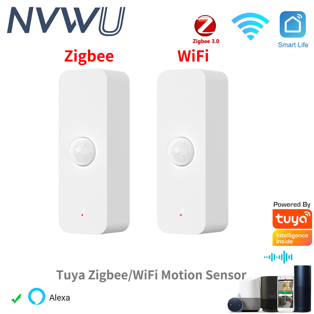 Smart Home Wiz - Tuya WiFi Zigbee PIR Motion Sensor