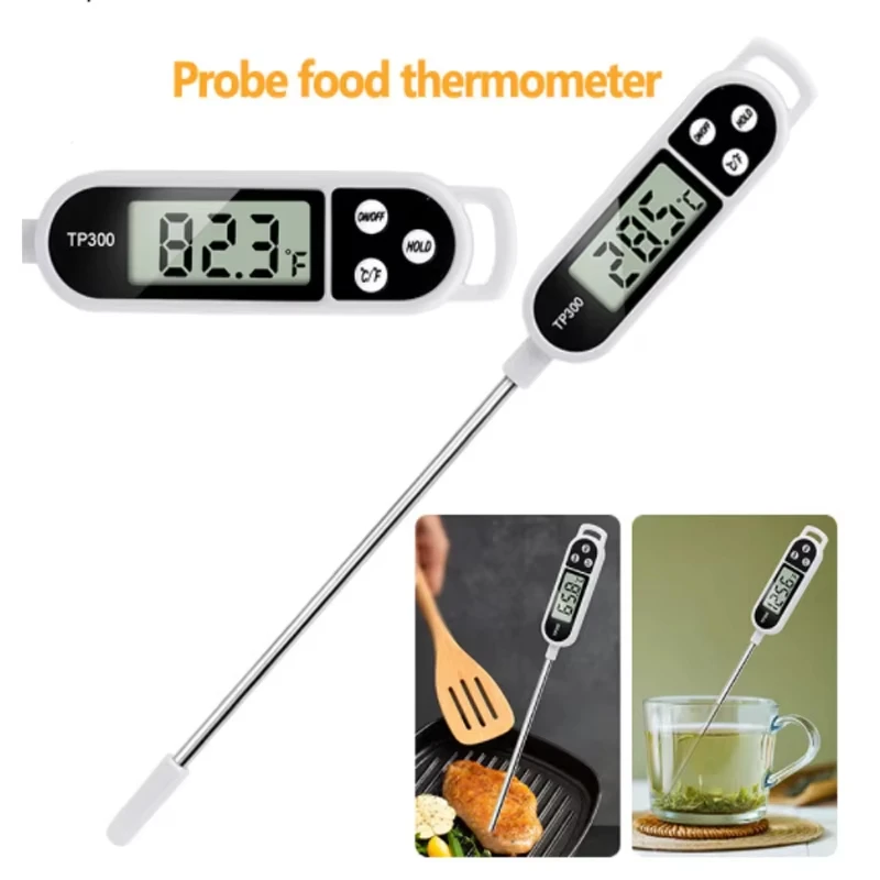 Smart Home Utensils - 1-10P Digitales Küchenthermometer TP300 Wasser- und