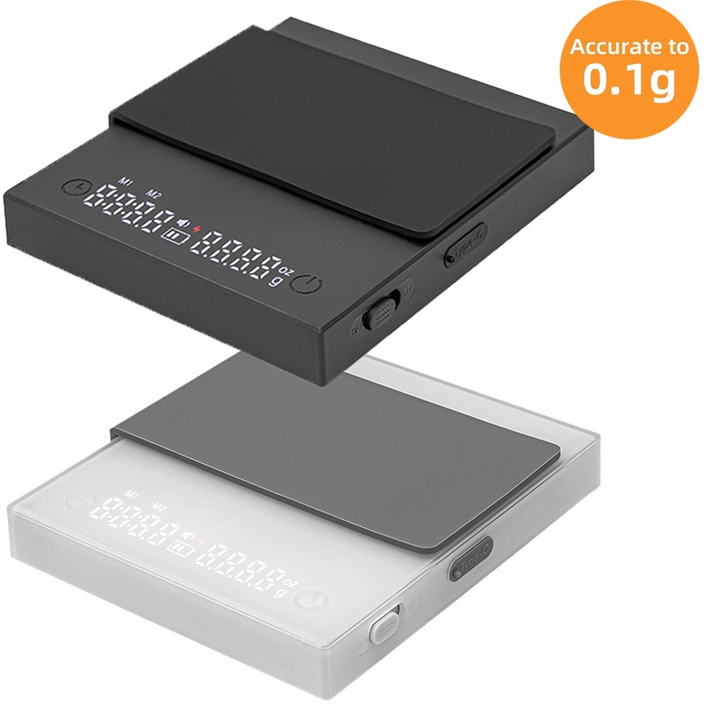 Smart Home Utensils - Digitale Küchenwaage, 2 kg/0,1 g, wiederaufladbare