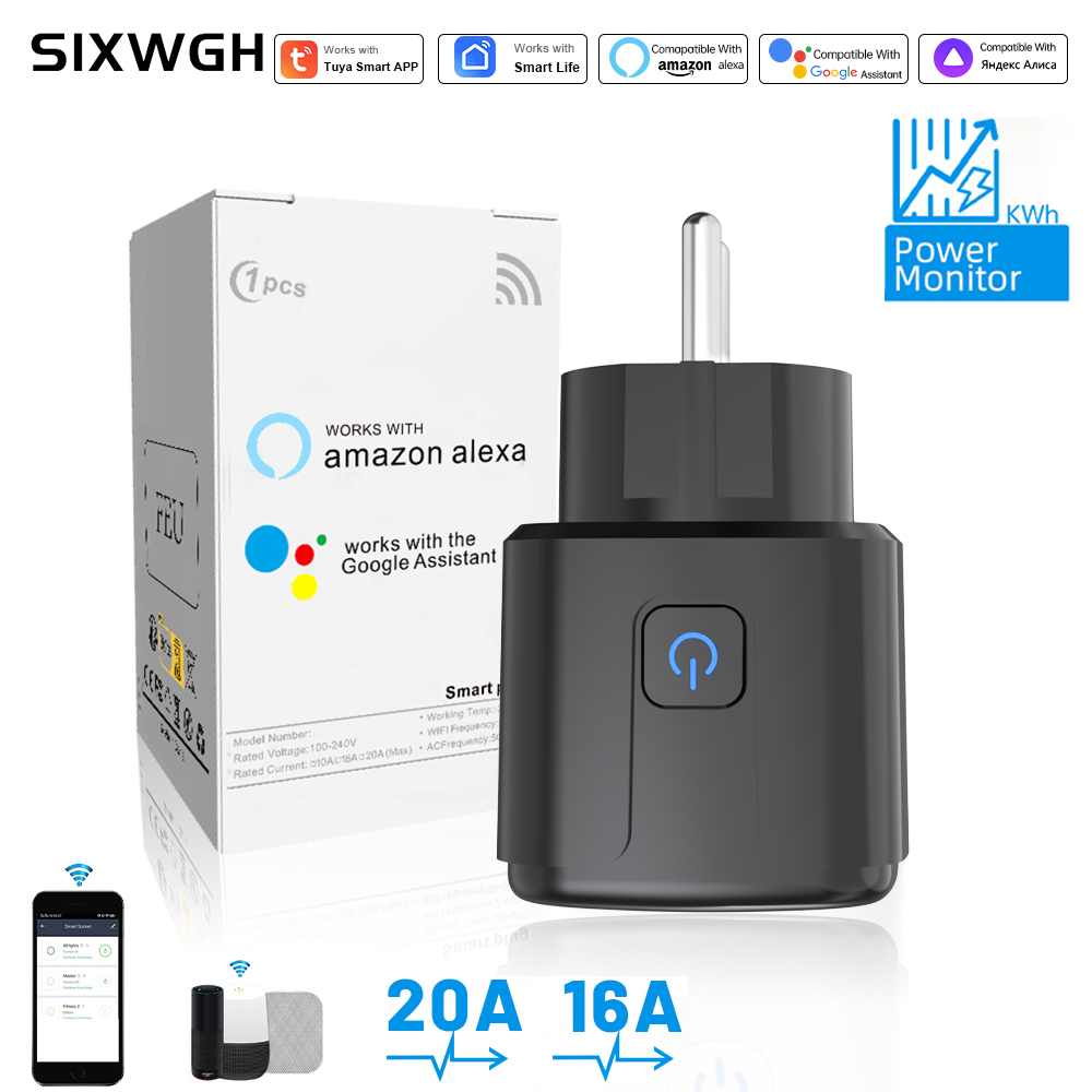 Smart Home Wiz - Tuya Smart Steckdose WLAN Fernbedienung EU-Stecker