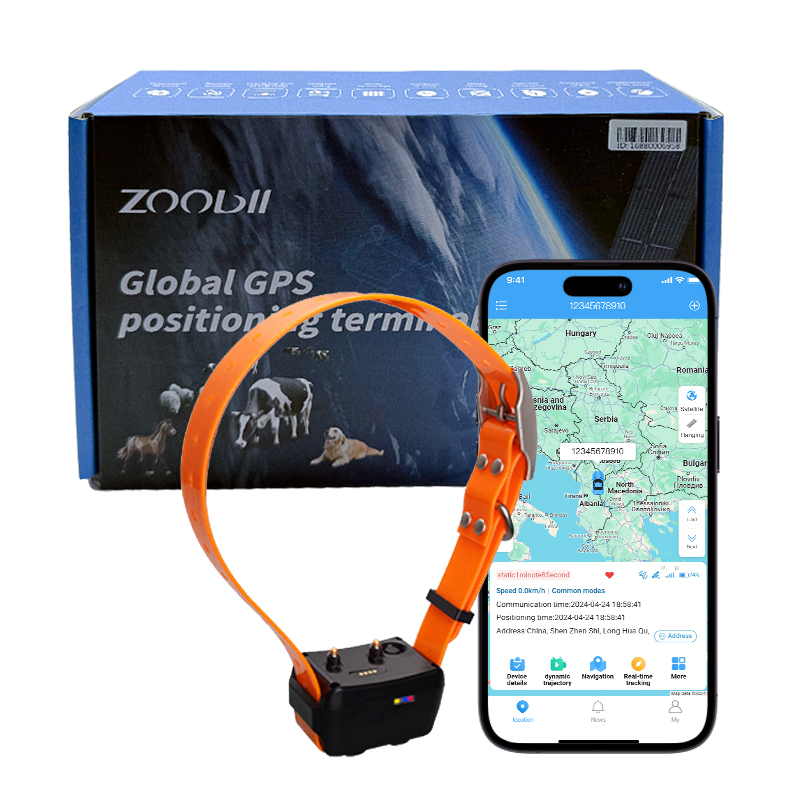 Smart Home For Pc - Spezielles wasserdichtes WiFi-GPS-Hundeortungshalsband, 1 Jahr Garantie,