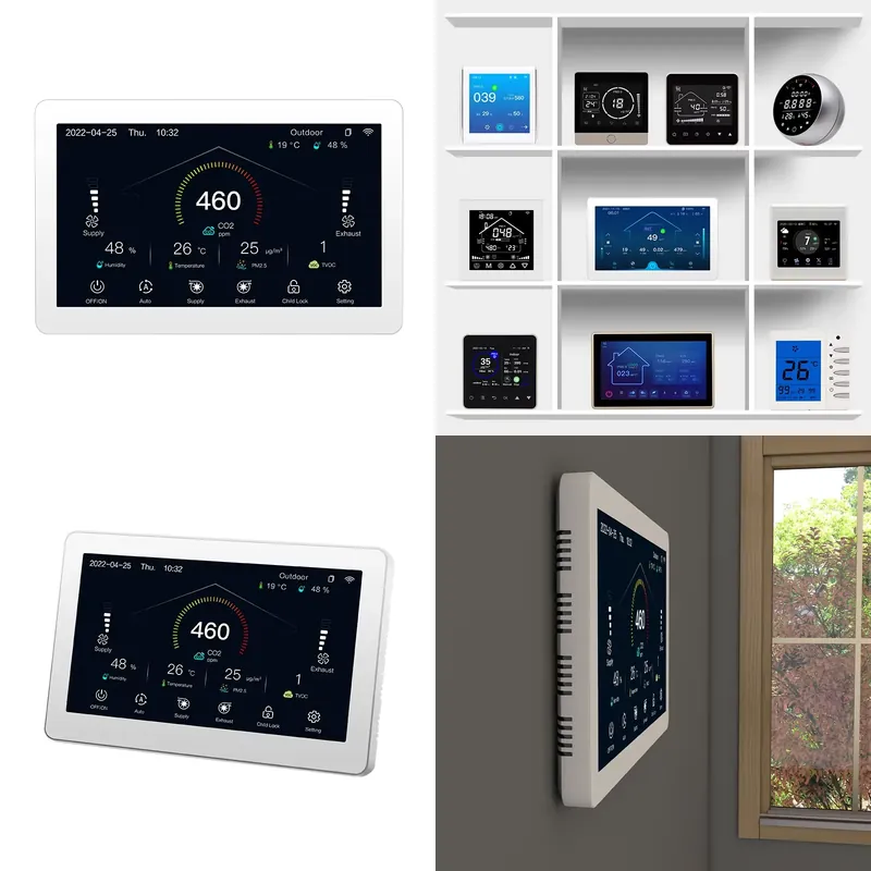 Smart Home Wifi - HRV ERV MVHR HVAC-System-Controller Geeignet für