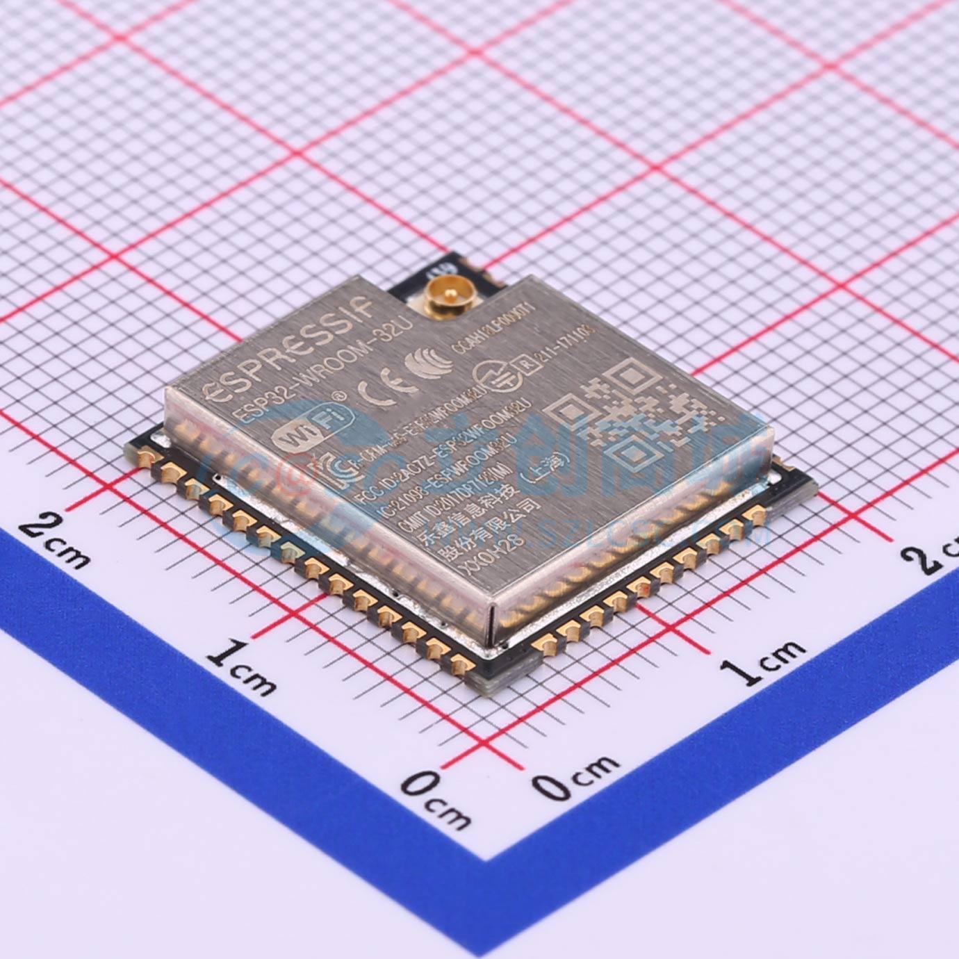 Smart Home Iot - 3 Stück ESP32-WROOM-32U-N16 SMD 19,2 x