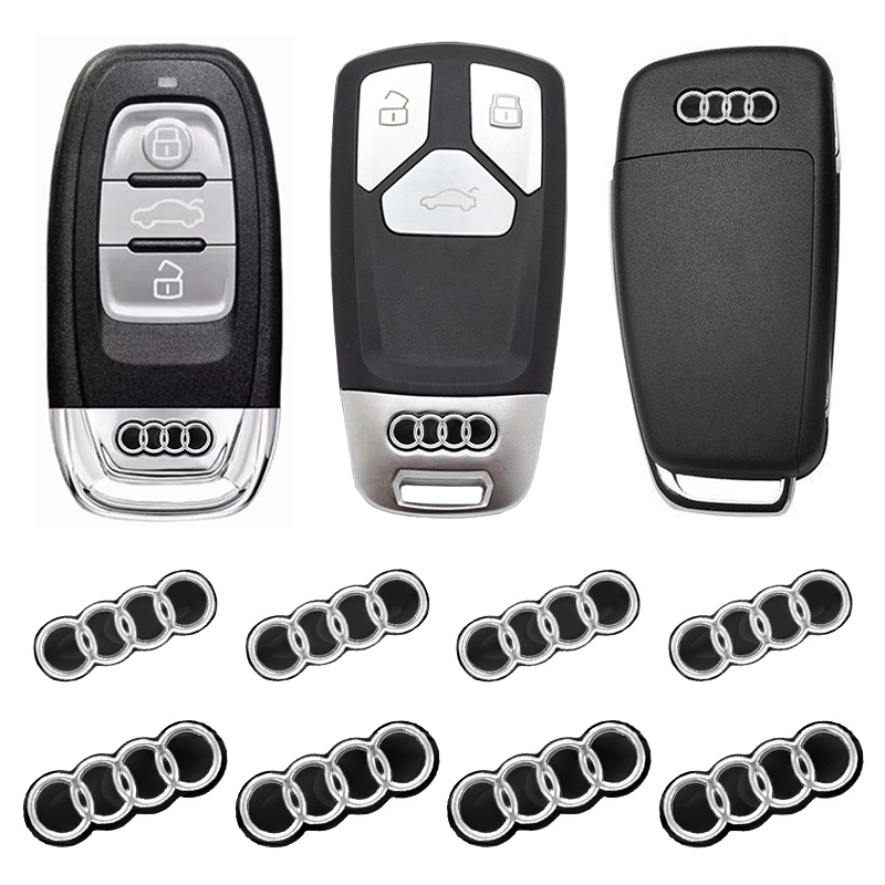 Smart Home Icon - Auto-Logo Fernbedienungs-Schlüsselanhänger Aufkleber für Audi Q5