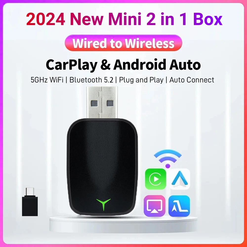 Smart Home Wiz - Neuer kabelgebundener zu kabelloser Carplay Android