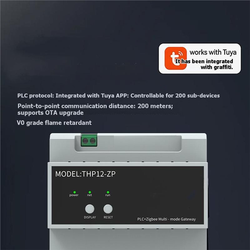 Smart Home With Plc - Best-Zigbee Kabelgebundener Multi-Mode PLC-Gateway Tuya Smart