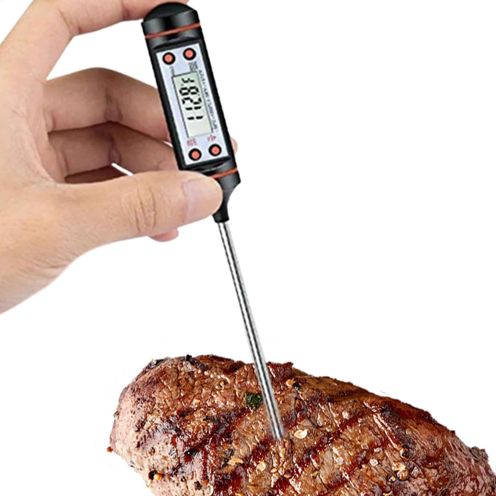 Smart Home Utensils - Elektronisches Lebensmittelthermometer, LCD-Display, Küchenthermometer, digitales Temperaturmesswerkzeug