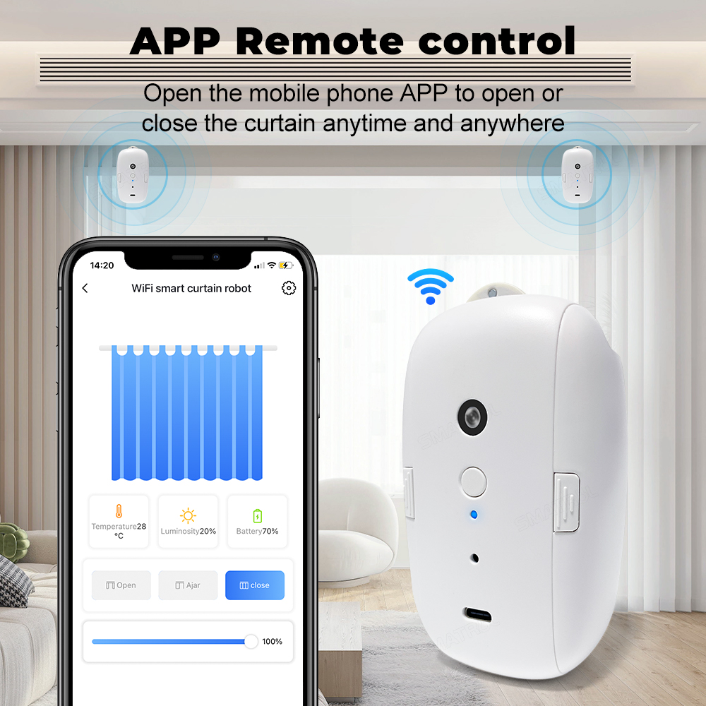 Tuya Smart Vorhang Motor Bt Sp – Smart Curtain Robot Bewertung und Preis