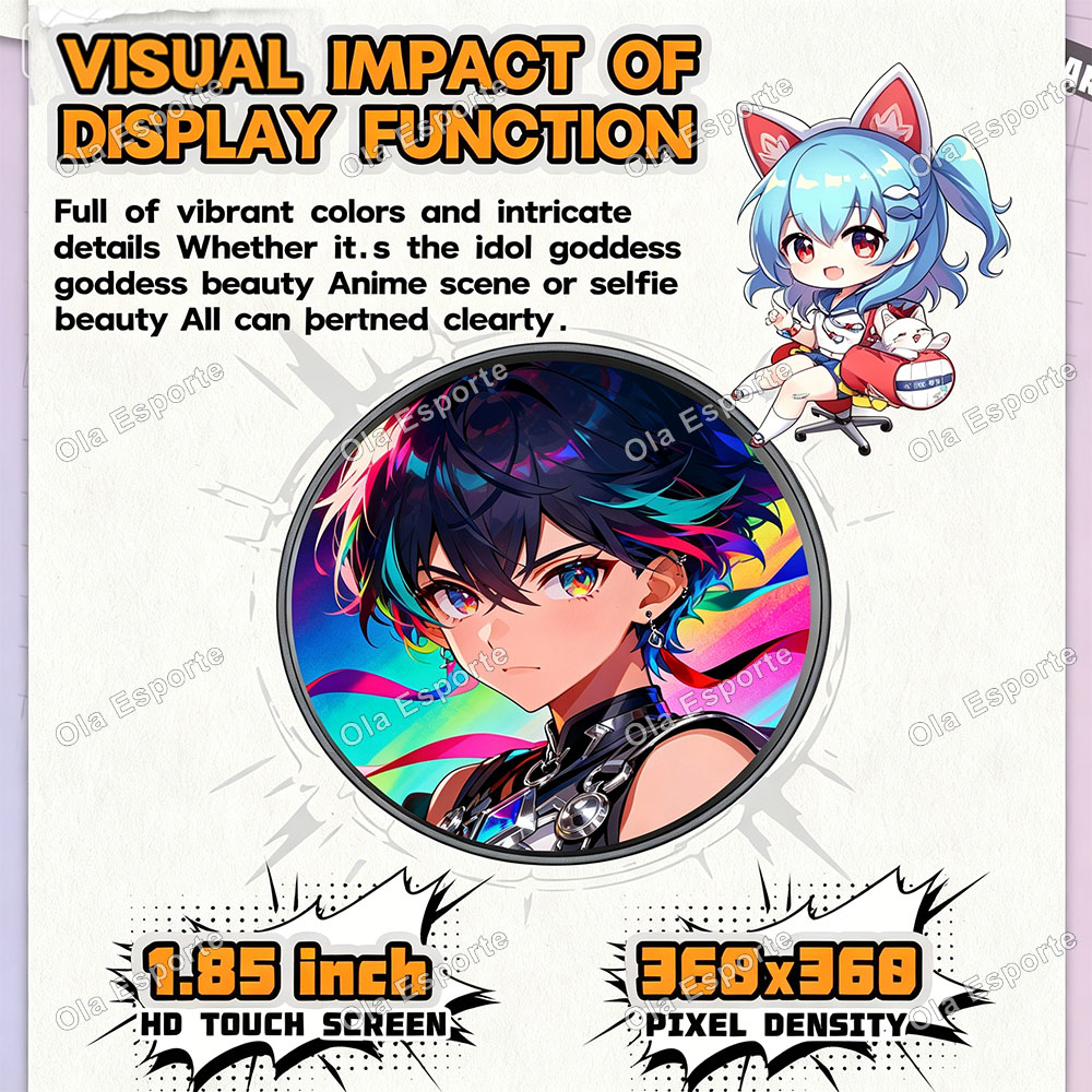 Anime E-Abzeichen Display-Pin  – Smart Home Icon Bewertung und Preis