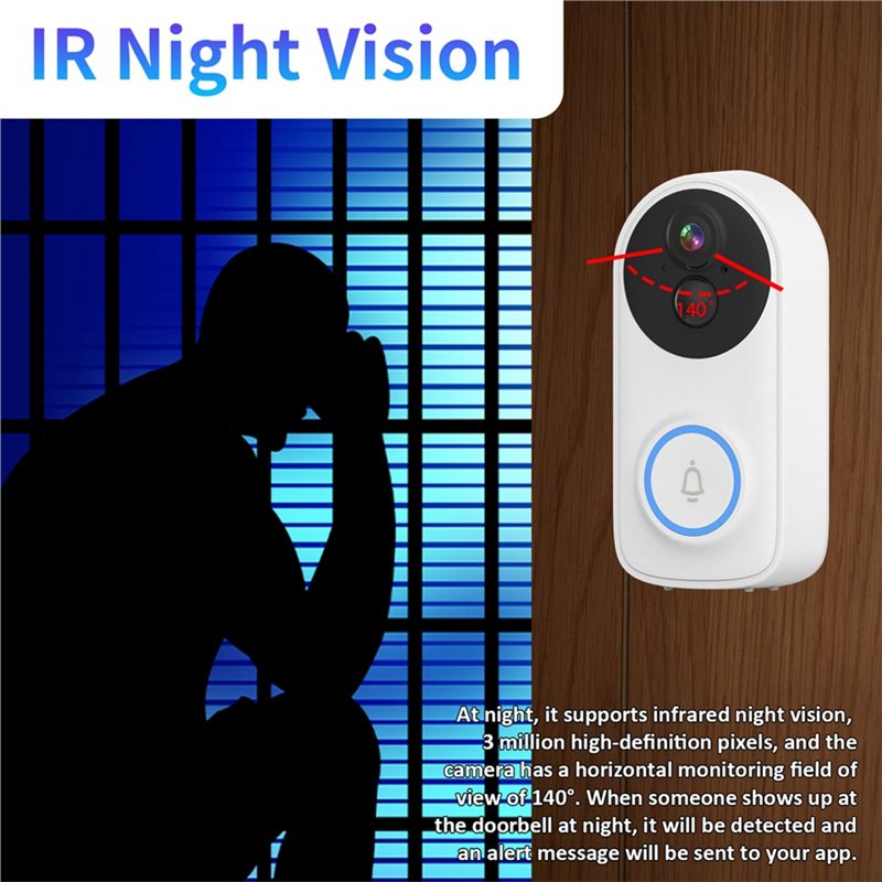 【CYBER MONDAY】 WLAN IP 3MP Ics – Smart Home Video Doorbell App Bewertung und Preis