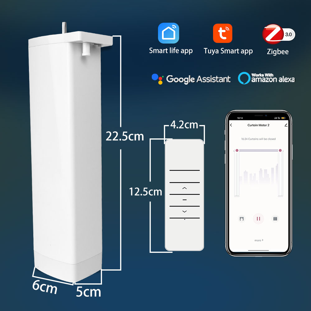Tuya ZigBee Alexa Smart Vorhän – Smart Curtain Robot Bewertung und Preis