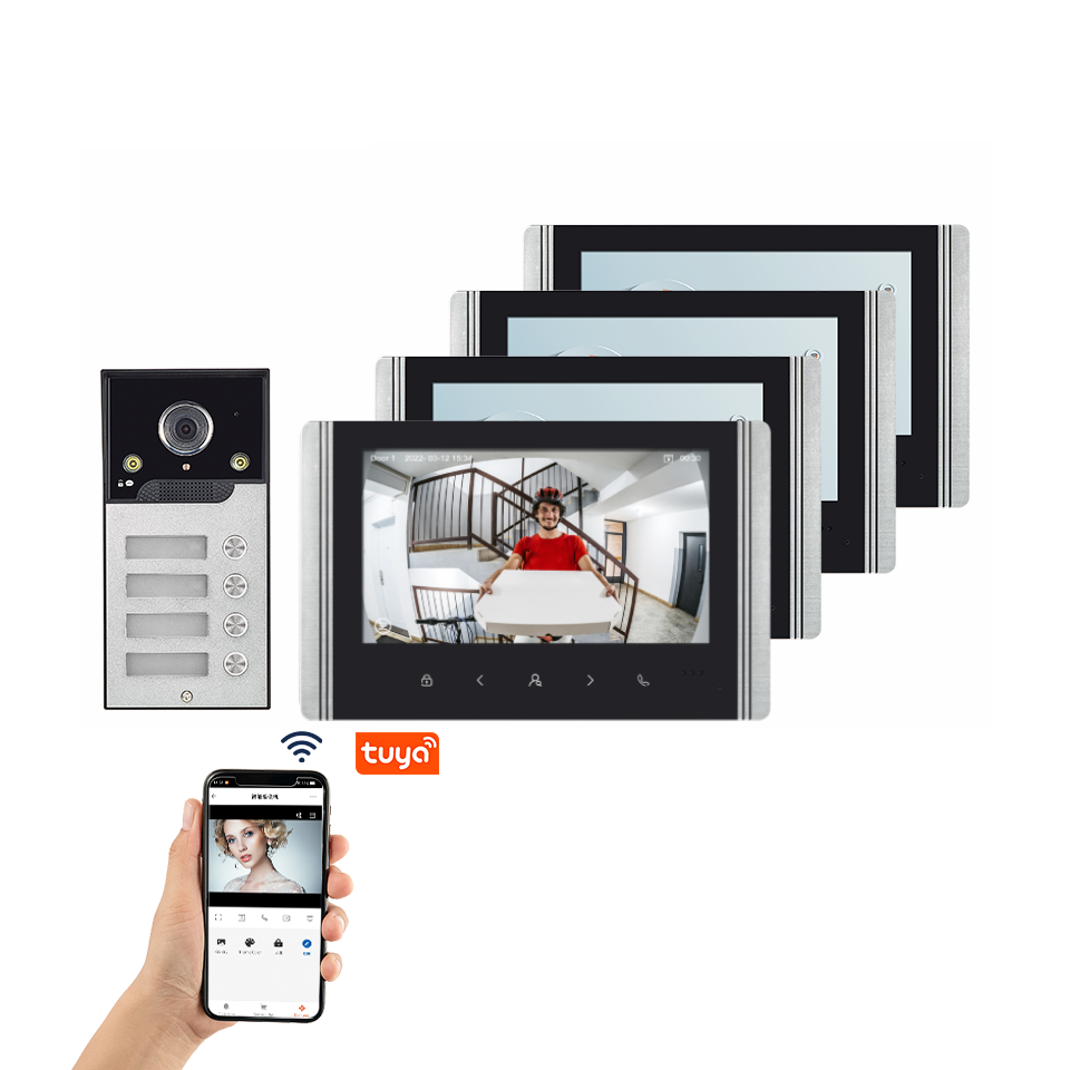 Mehrfamilige Video-Türsprechan – Smart Home Video Doorbell App Bewertung und Preis