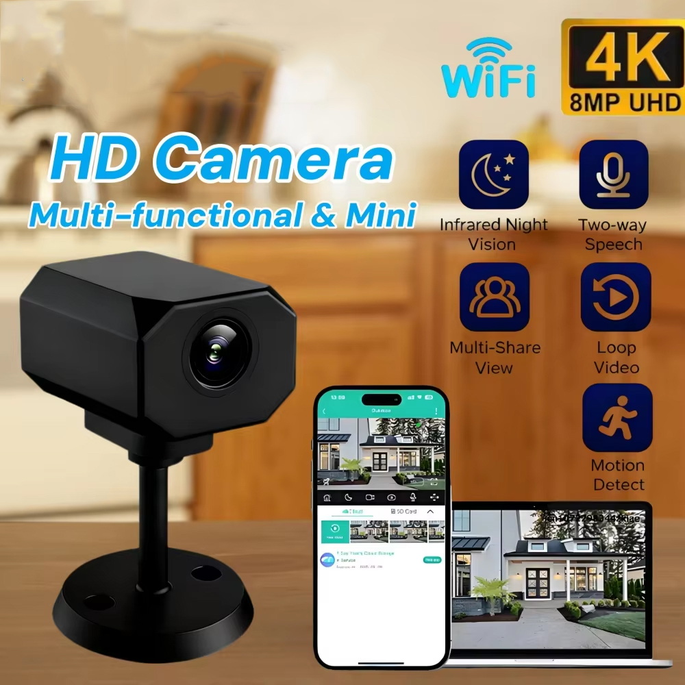 4K HD WiFi-Überwachungskamera  – Smart Home Wifi Bewertung und Preis