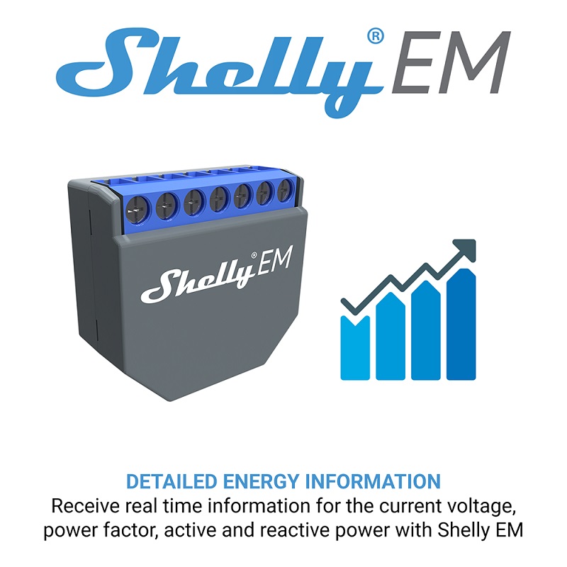 SHELLY EM WLAN Smart Life Cont – Smart Home Wifi Bewertung und Preis