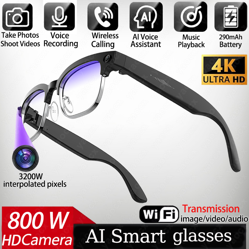 4K Smart AI-Brille mit 8MP-Kam – Smart Home Ai Bewertung und Preis
