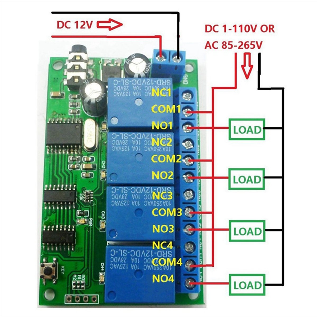 4-Kanal-Relais DTMF-Tonsignal- – Smart Home With Plc Bewertung und Preis