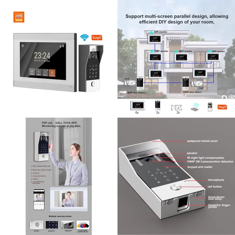 TYSH 2-Draht IP Smart WiFi Vid – Smart Home Video Doorbell App Bewertung und Preis
