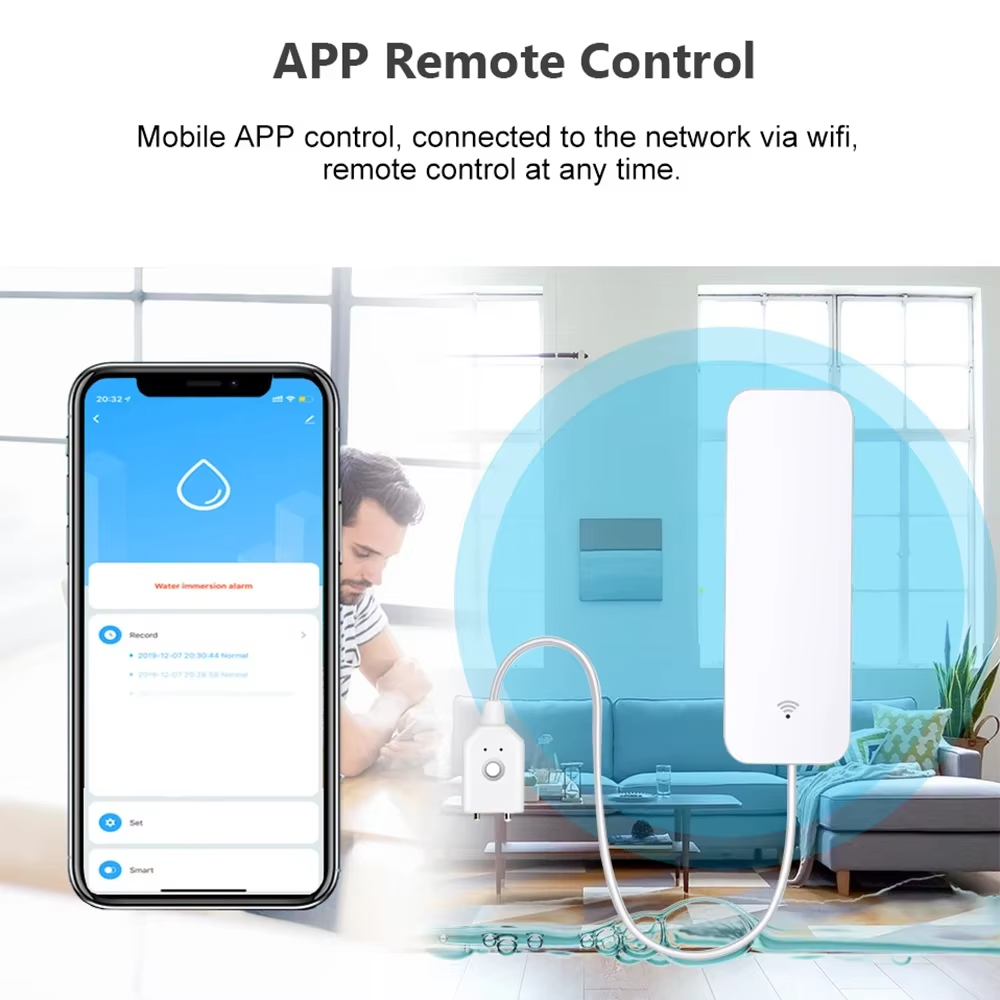 ZigBee WLAN Wasserleck-Sensor  – Smart Home Web Bewertung und Preis