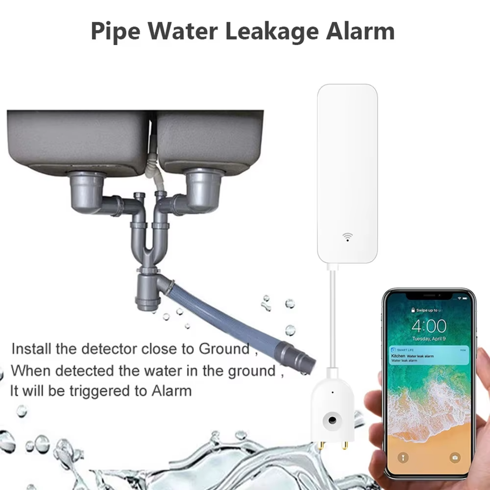 ZigBee WLAN Wasserleck-Sensor  – Smart Home Web Bewertung und Preis