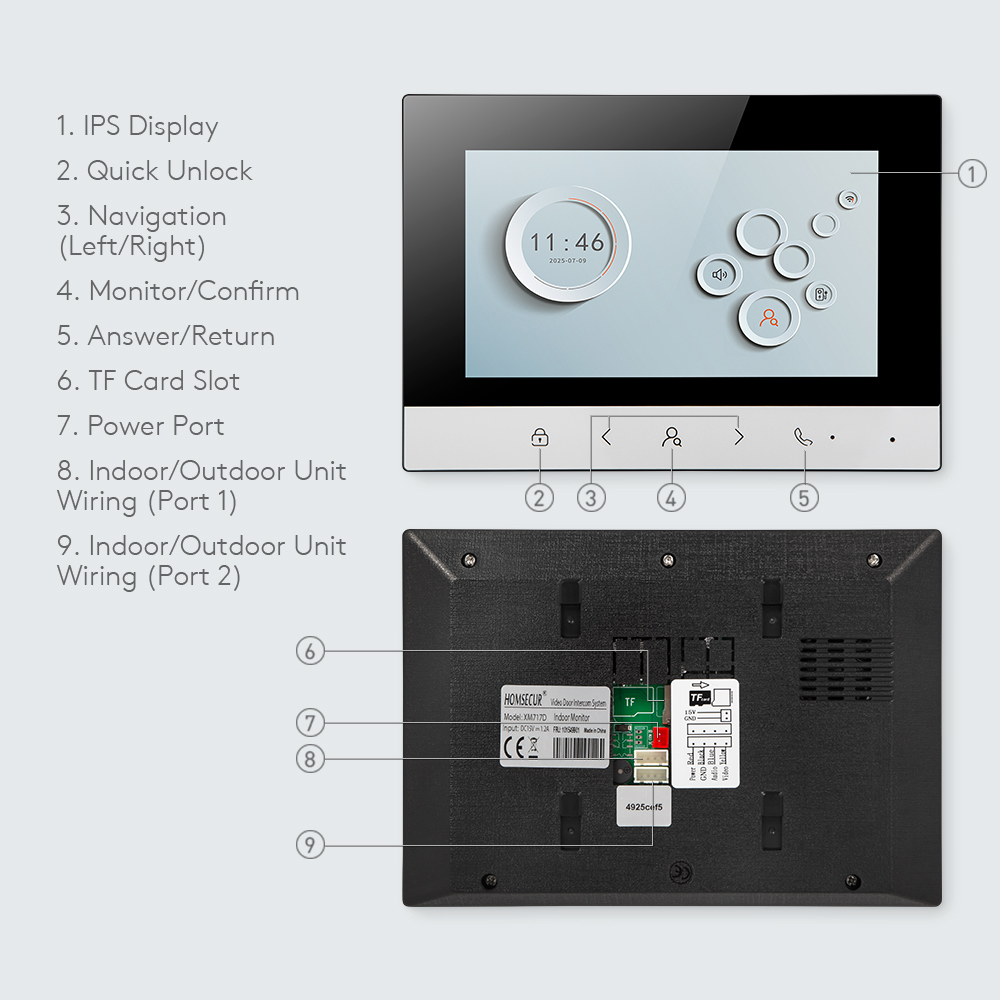 Tuya Smart WIFI Innenmonitor 7 – Smart Home Iot Bewertung und Preis