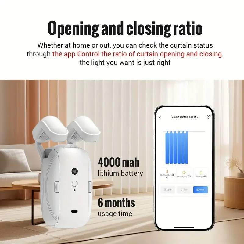 Smarter Bluetooth-Vorhangrobot – Smart Curtain Robot Bewertung und Preis