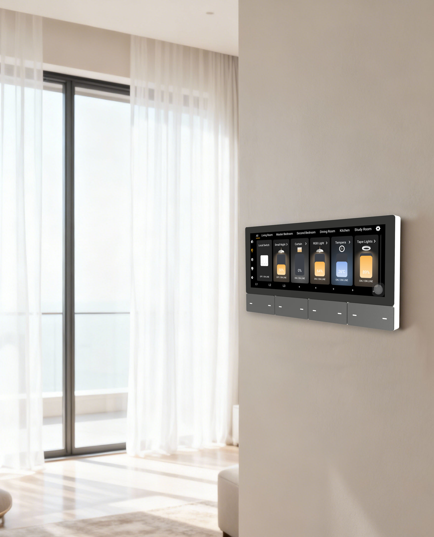 F5 Tuya UK Touchscreen Musikpl – Smart Home Wifi Bewertung und Preis