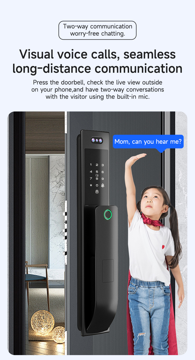 3D-Gesichtserkennungs-Smart-Tü – Smart Home Video Doorbell App Bewertung und Preis