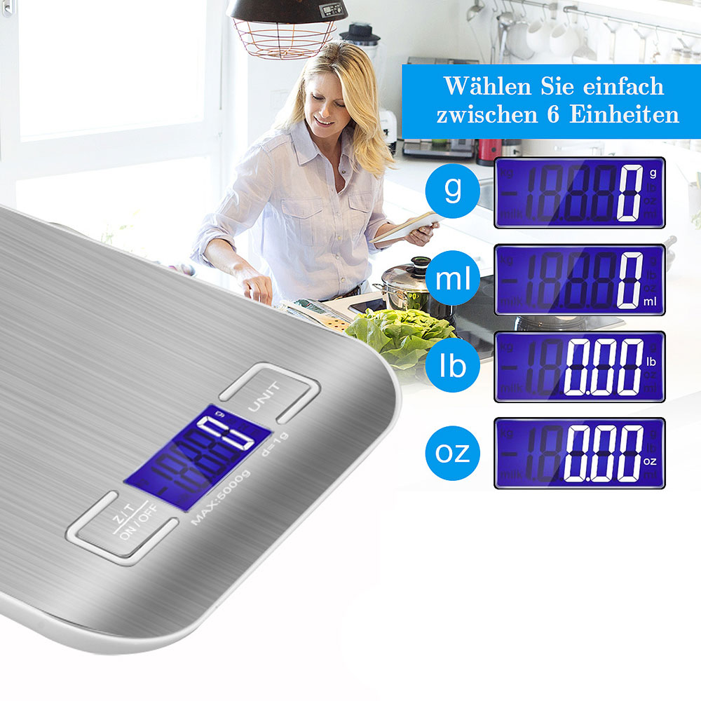 Digitale Küchenwaage mit LED-A – Smart Home Utensils Bewertung und Preis