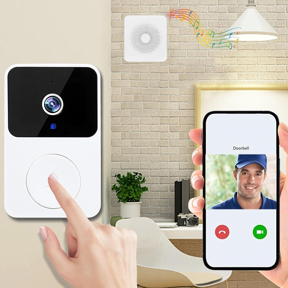 2,4GHz WLAN Kabellose Video-Tü – Smart Home Video Doorbell App Bewertung und Preis