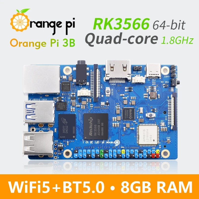 Orange pi 3b 8gb 4gb 2gb ram r – Smart Home For Pc Bewertung und Preis