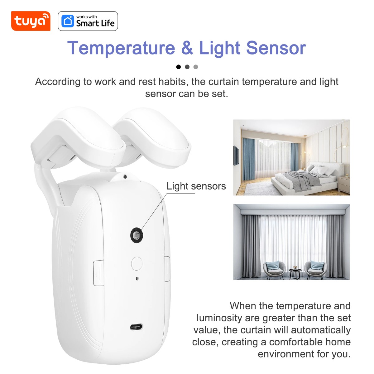 Tuya Smart Vorhangroboter (Röm – Smart Curtain Robot Bewertung und Preis