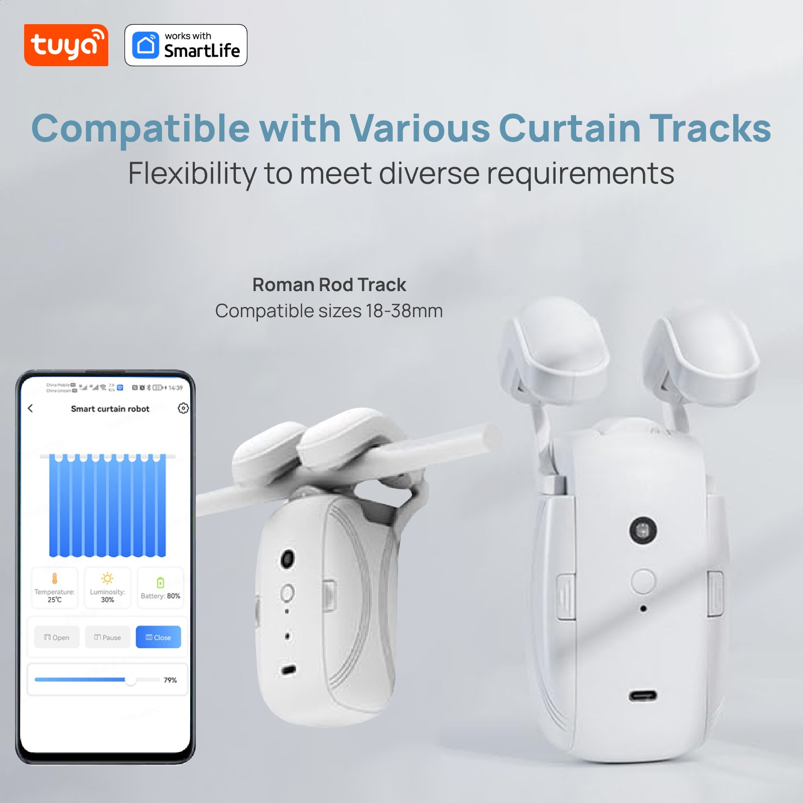 Tuya Smart Vorhangroboter (Röm – Smart Curtain Robot Bewertung und Preis