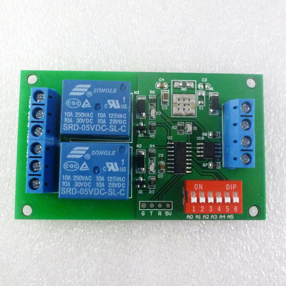 2-Kanal-Modbus-RTU-Relaismodul – Smart Home With Plc Bewertung und Preis