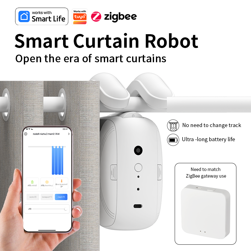 Zigbee Smart Vorhang Fahrer Ro – Smart Curtain Robot Bewertung und Preis