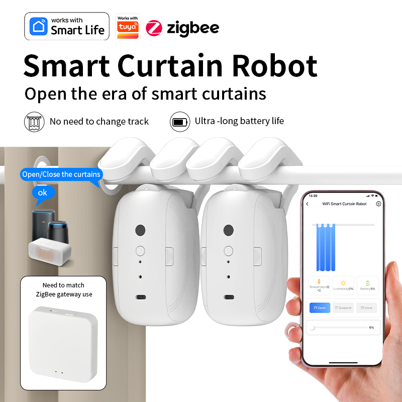 Zigbee Smart Vorhang Fahrer Ro – Smart Curtain Robot Bewertung und Preis