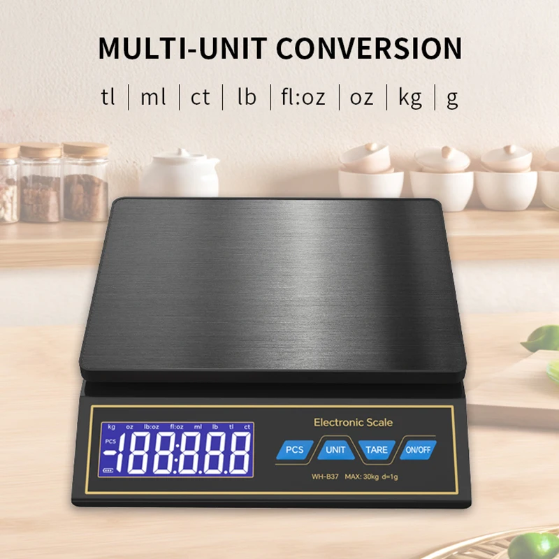 LCD Digitale Küchenwaage 30 kg – Smart Home Utensils Bewertung und Preis