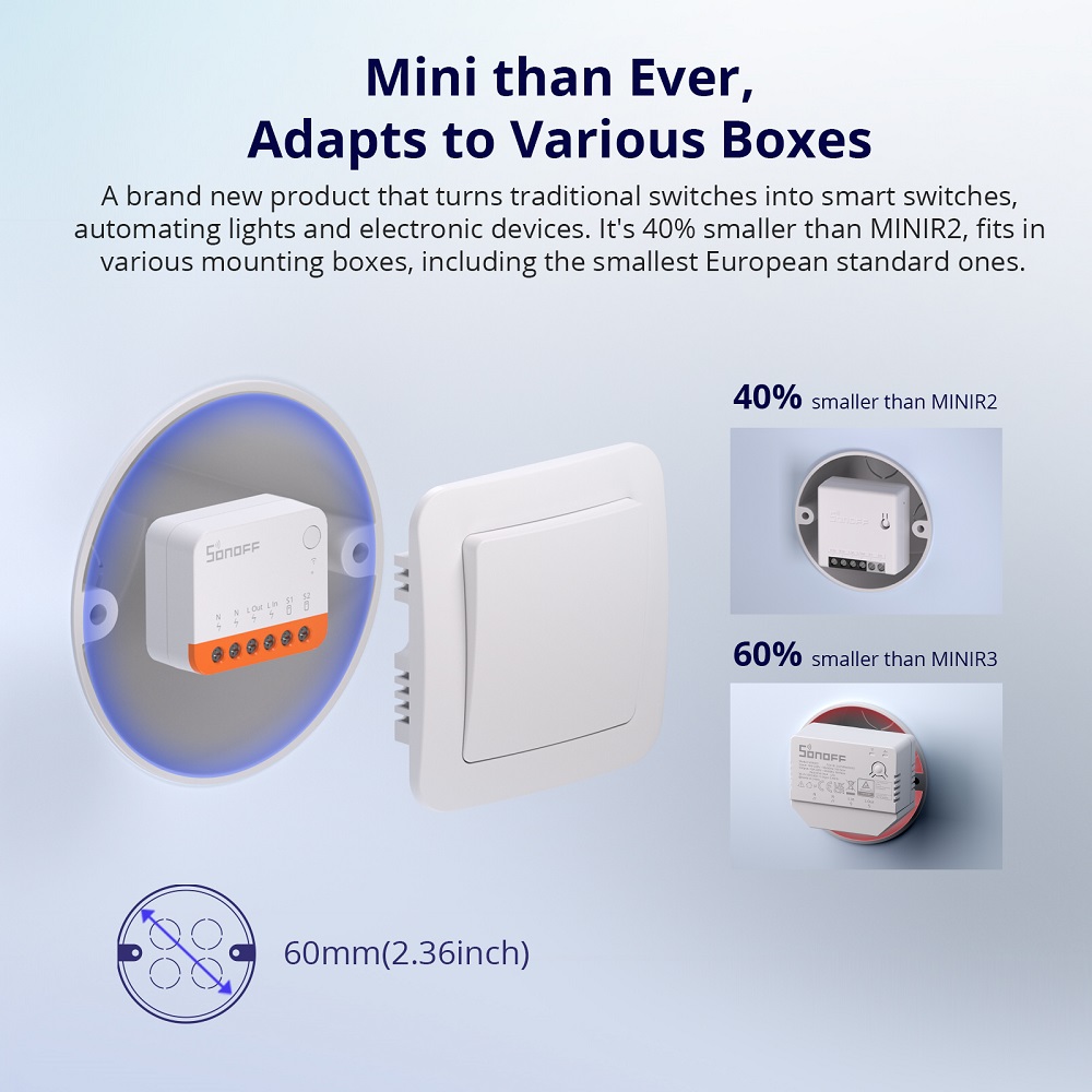 Sonoff Mini R4 Extreme WLAN Sm – Smart Home Web Bewertung und Preis
